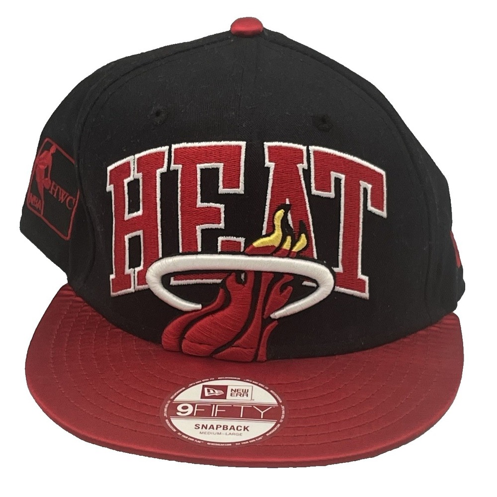 Miami Heat Hardwood classics New Era‎ 9Fifty Snapback Hat NBA